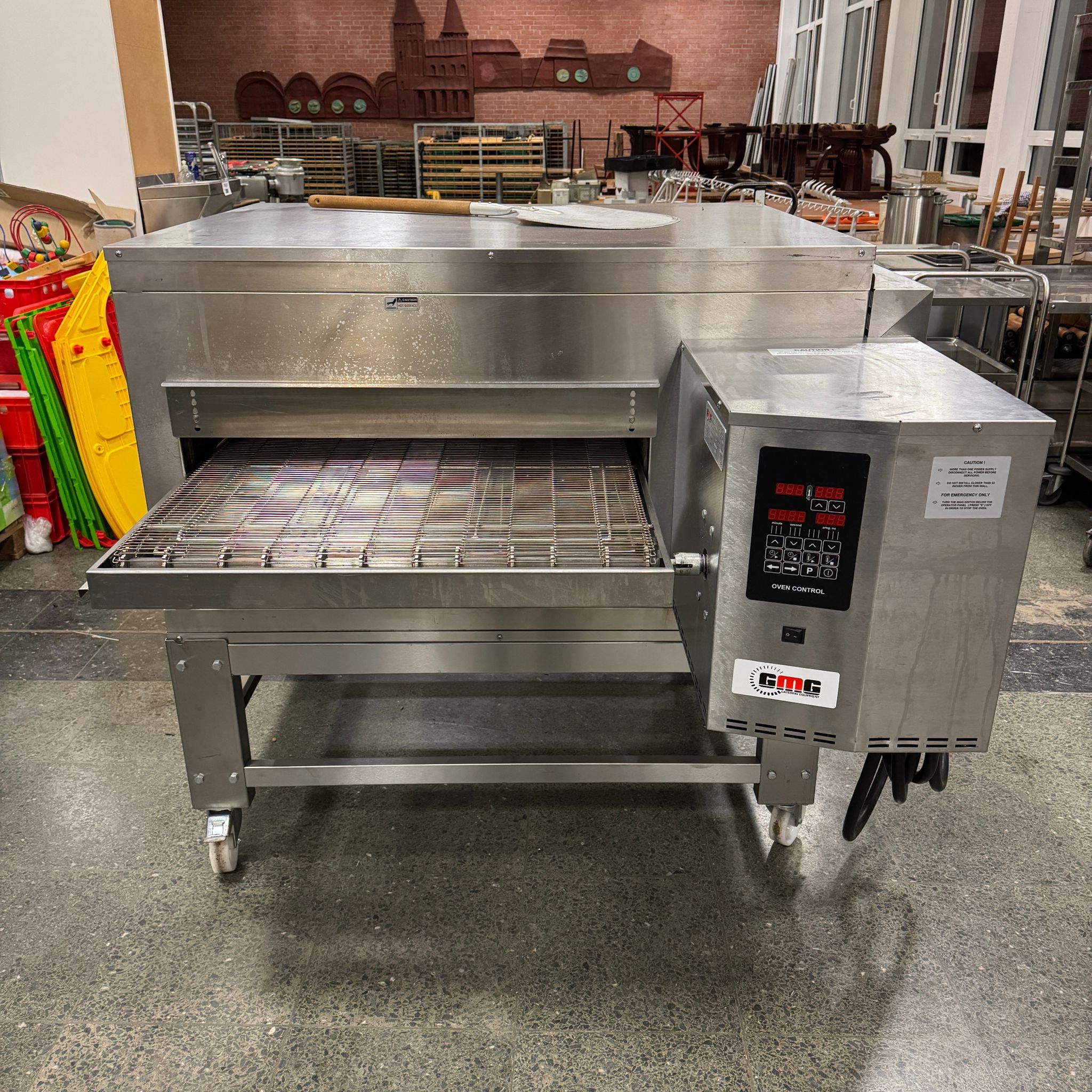 Edelstahl Durchlaufofen GMG COE 81100