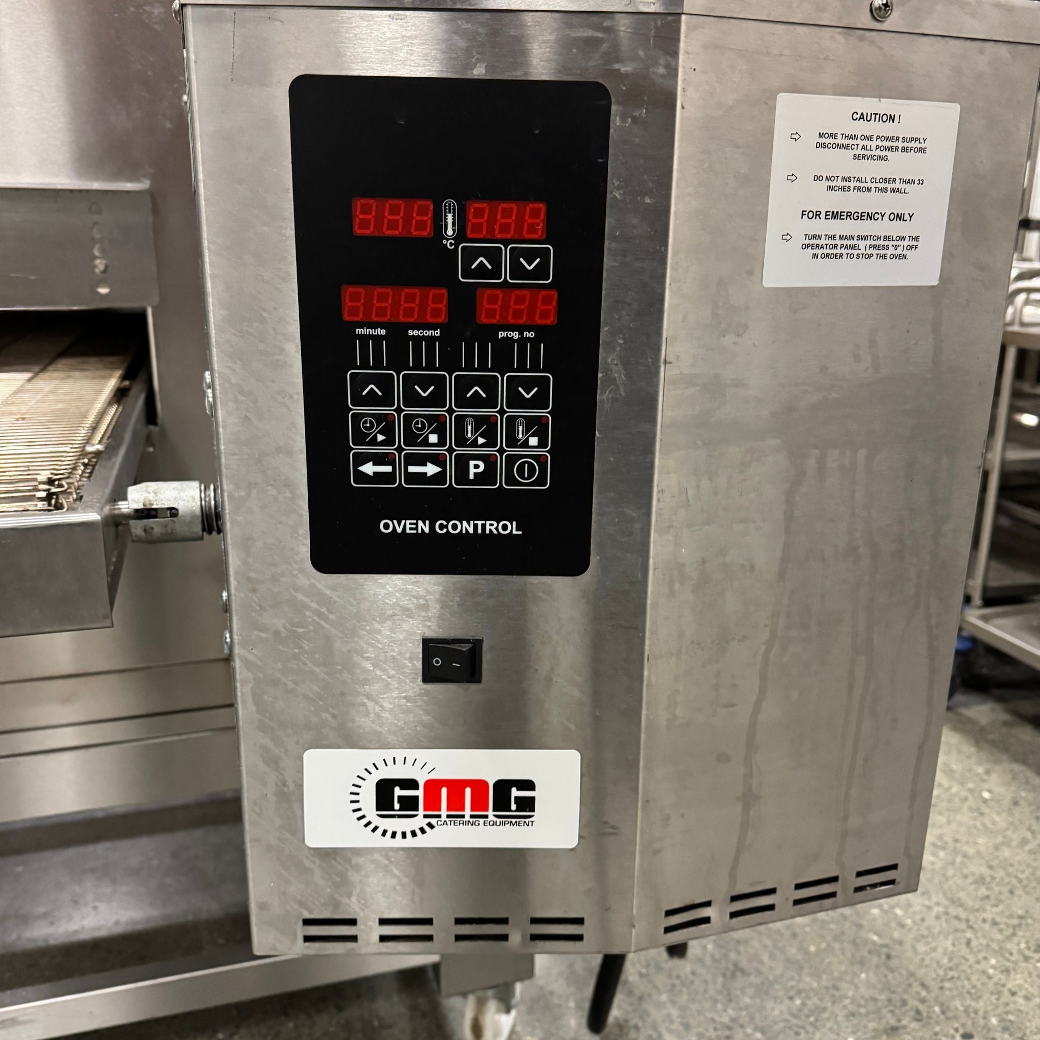 Edelstahl Durchlaufofen GMG COE 81100