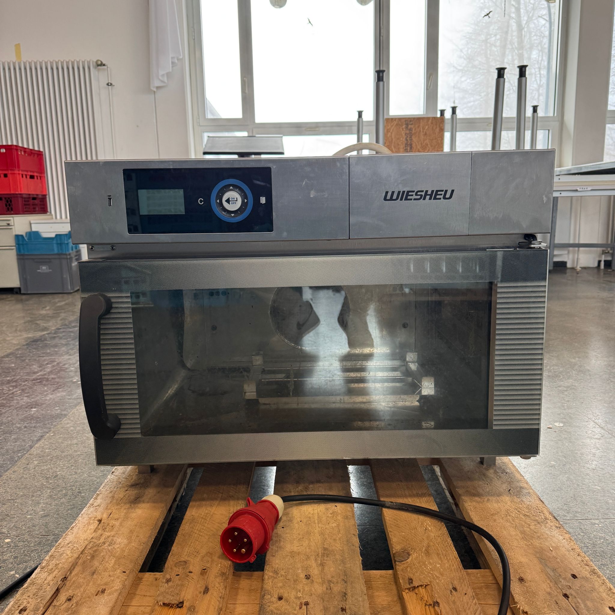 Gastro Wiesheu Bäckerei Backofen 3x 60x40cm Backbleche