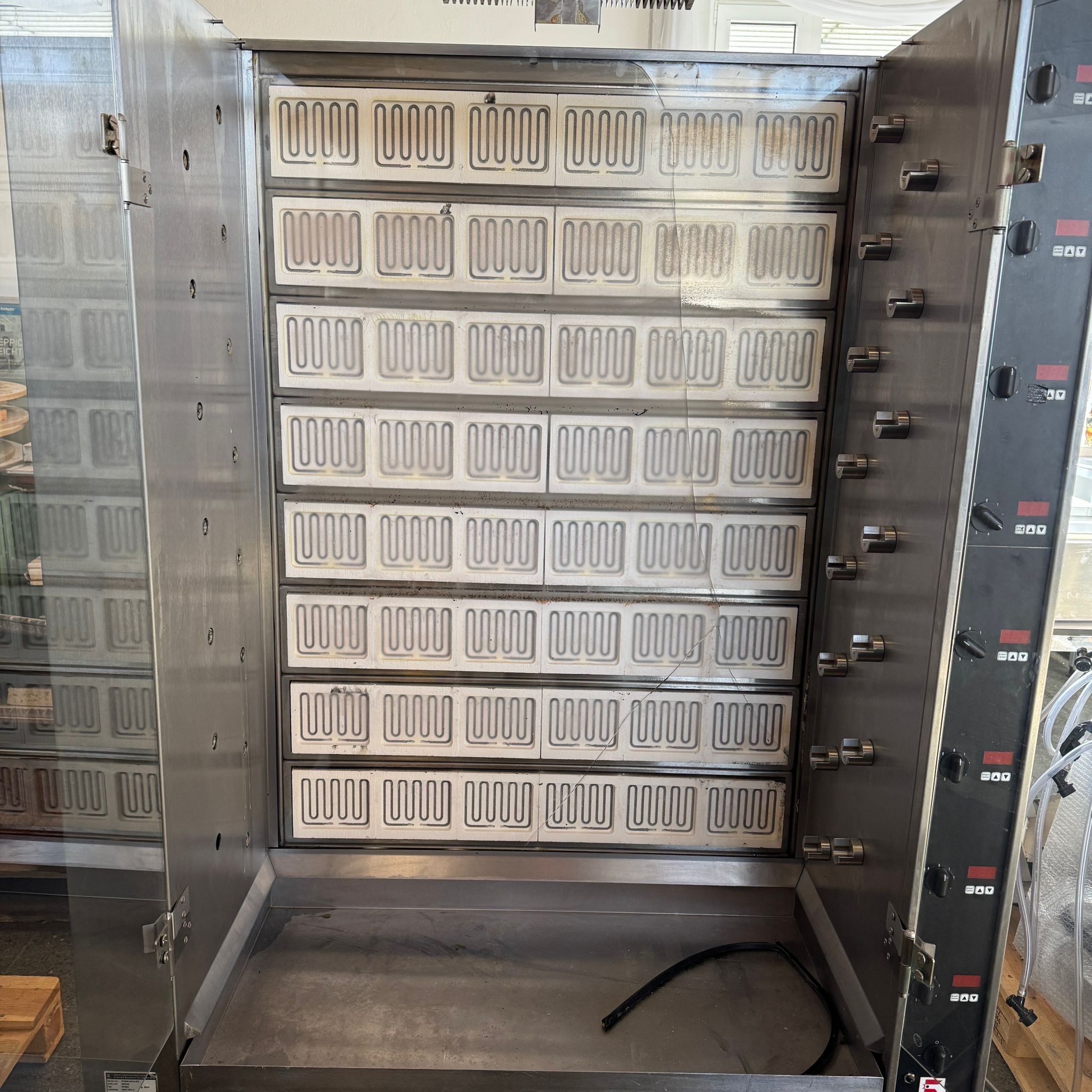 UBERT RT88E Hähnchengrill Elektrogrill Rotisserie Hähnchengrill