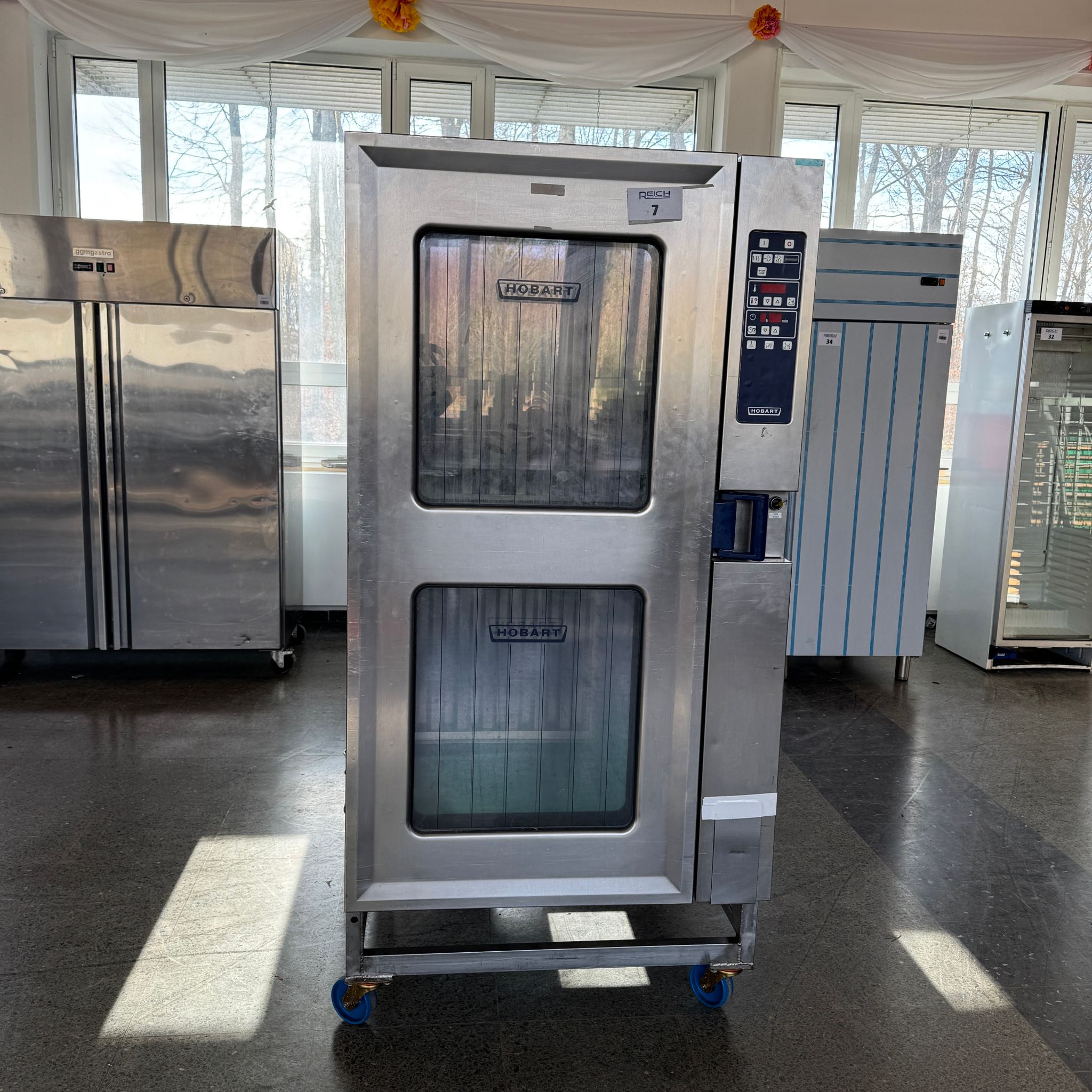 Hobart Konvektomat Dampfgarer Hobart CS 2022 E Backofen