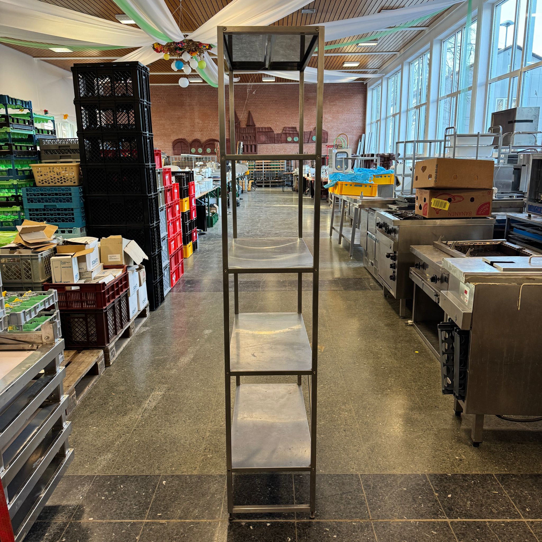 Gastro Regal Edelstahl
