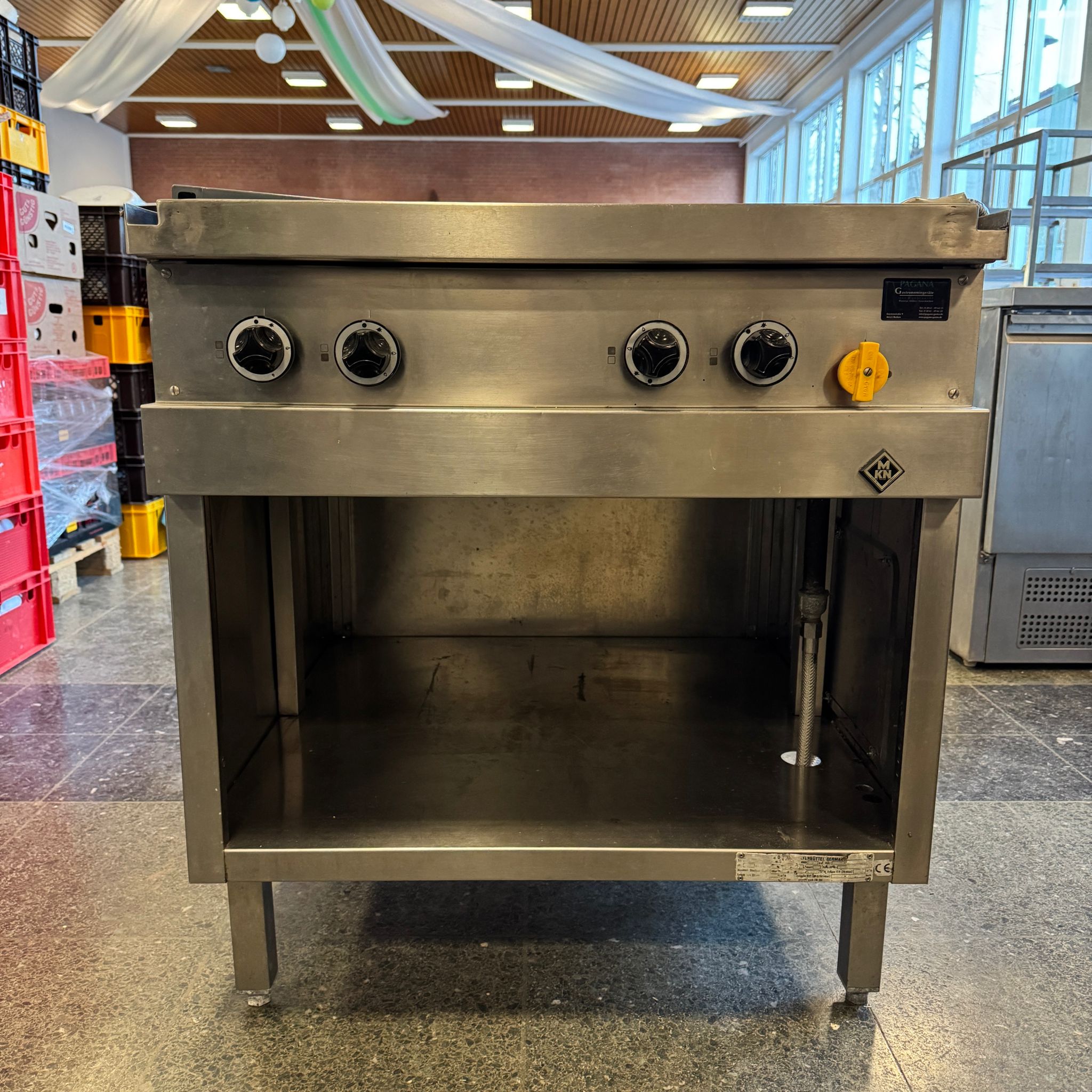 MKN Gasherd 4-flammig