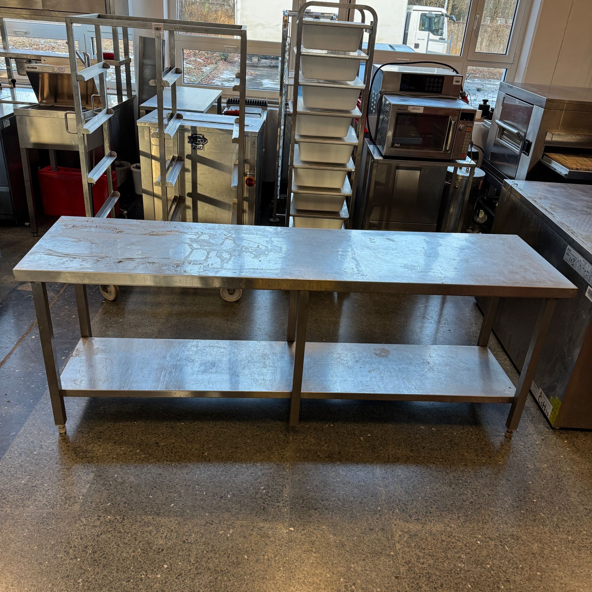 Royal Catering Arbeitstisch Edelstahltisch
