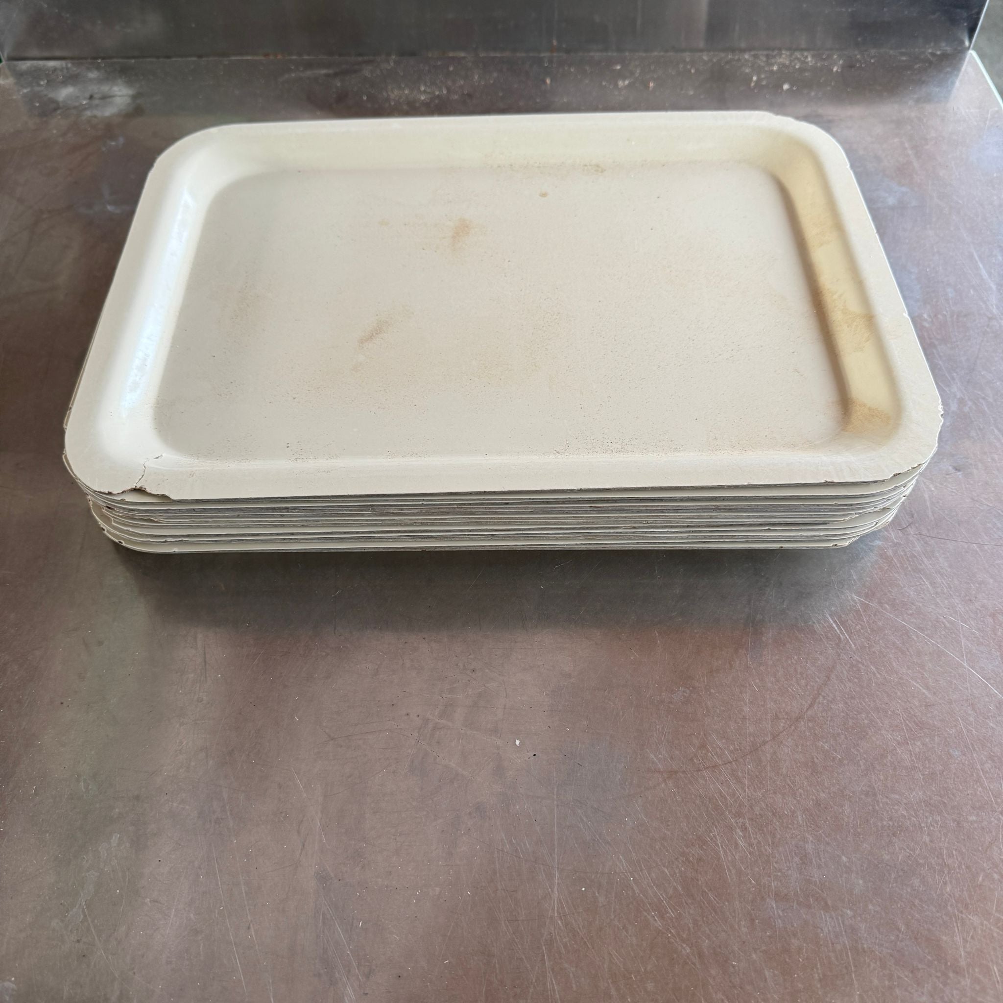 Kunststoff Serviertablett 35x25 12 Stk.