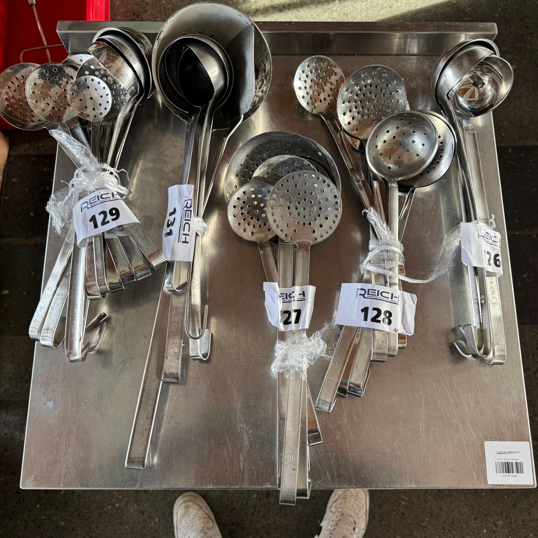 Schaumlöffel & Sieblöffel Set