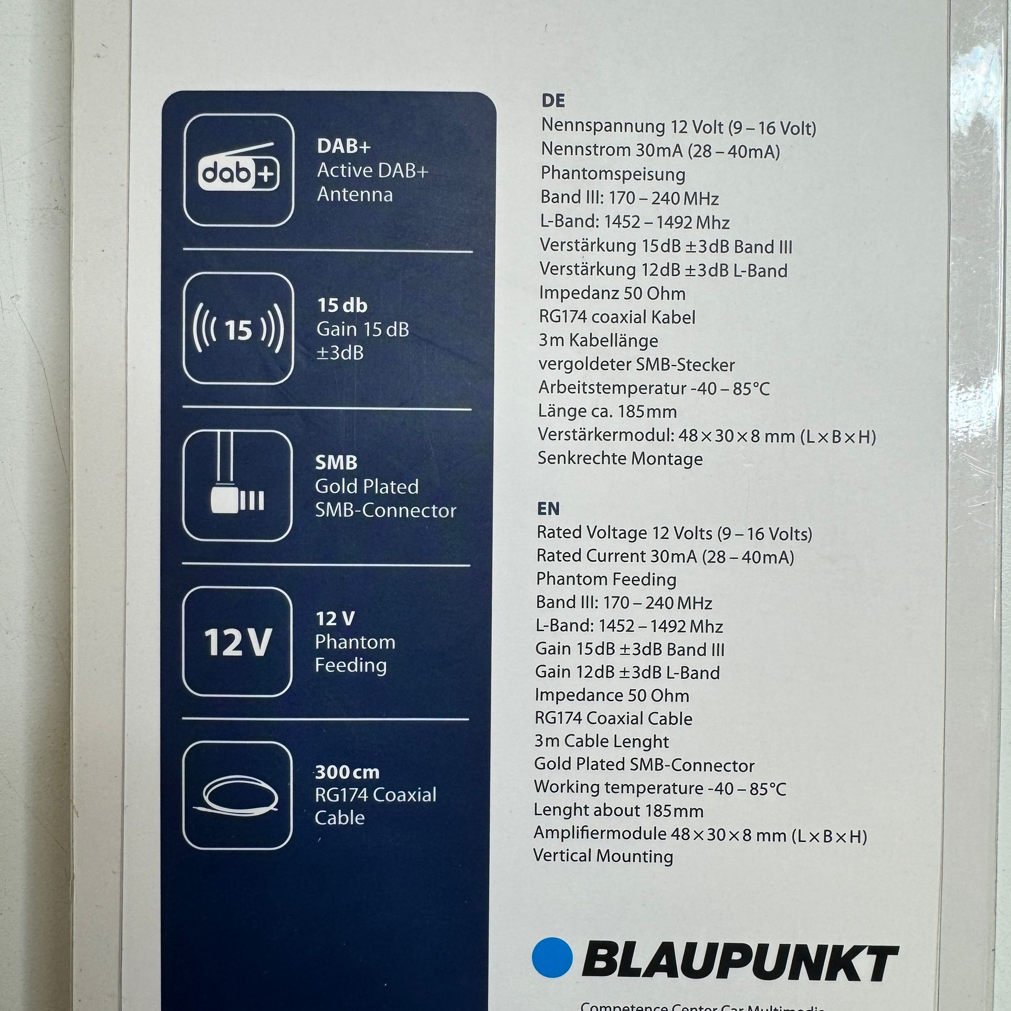 Blaupunkt DAB/DAB+ Antenne